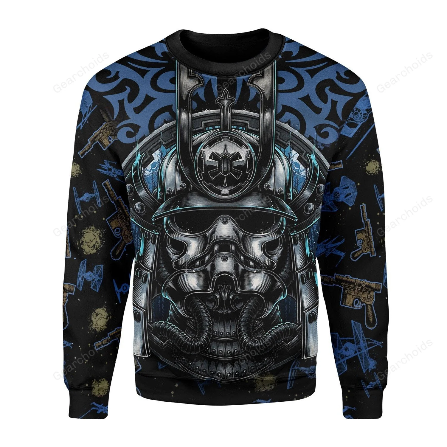 Stwa Death Trooper Samurai Hoodie Sweatshirt Sweatpants CSSWR048 - Image 4