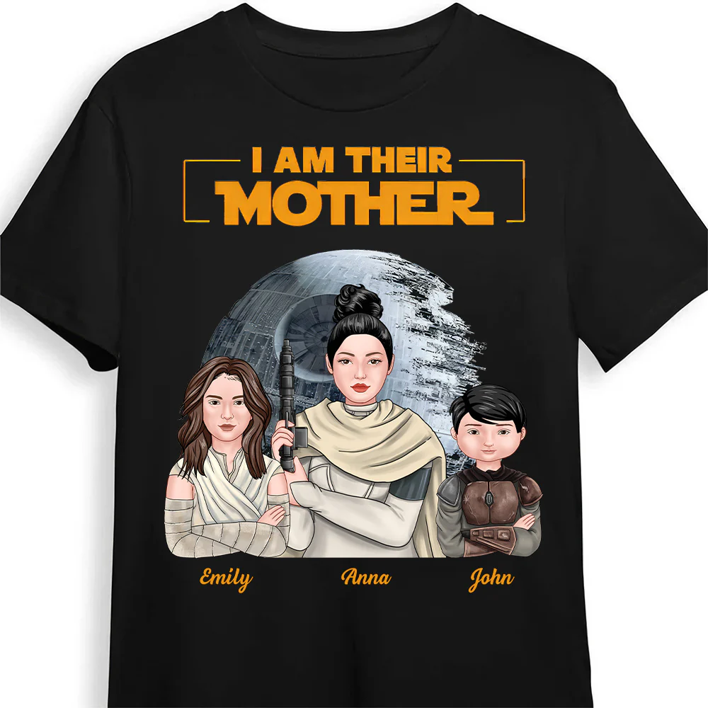 Stwas I'm There Mother - Personalized Shirt - Gift For Mom, Mother’s Day | CL46 NA94