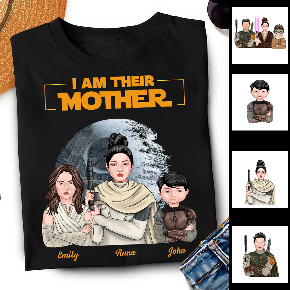 Stwas I'm There Mother - Personalized Shirt - Gift For Mom, Mother’s Day | CL46 NA94 - Image 4