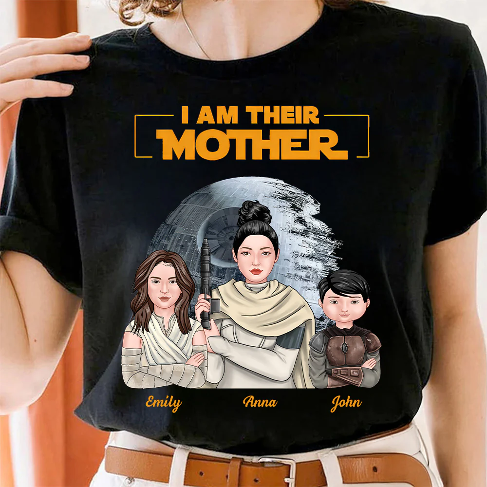 Stwas I'm There Mother - Personalized Shirt - Gift For Mom, Mother’s Day | CL46 NA94 - Image 5