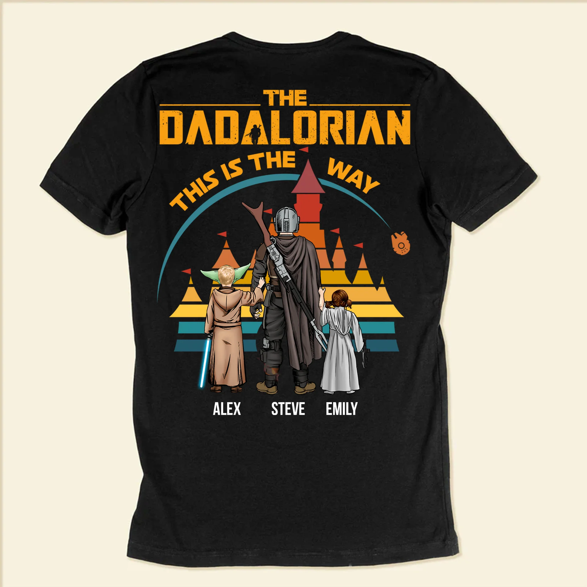 Stwa My Dad My Myth My Legend - Gift For Father's Day - Personalized Shirt 2 Side - Image 5