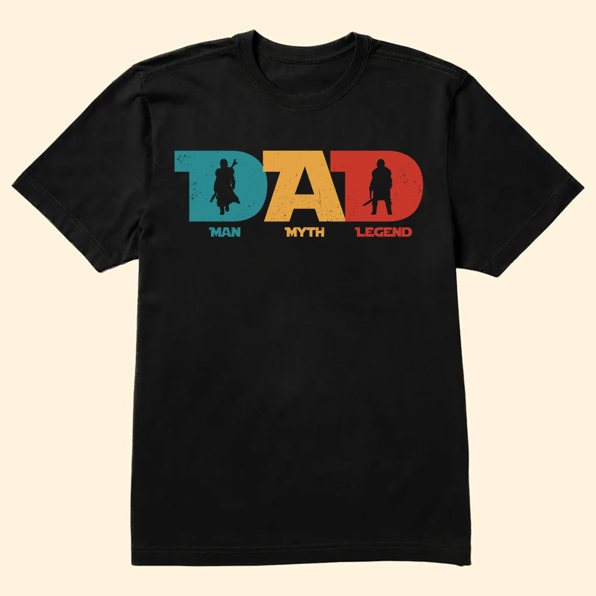 Stwa My Dad My Myth My Legend - Gift For Father's Day - Personalized Shirt 2 Side - Image 6