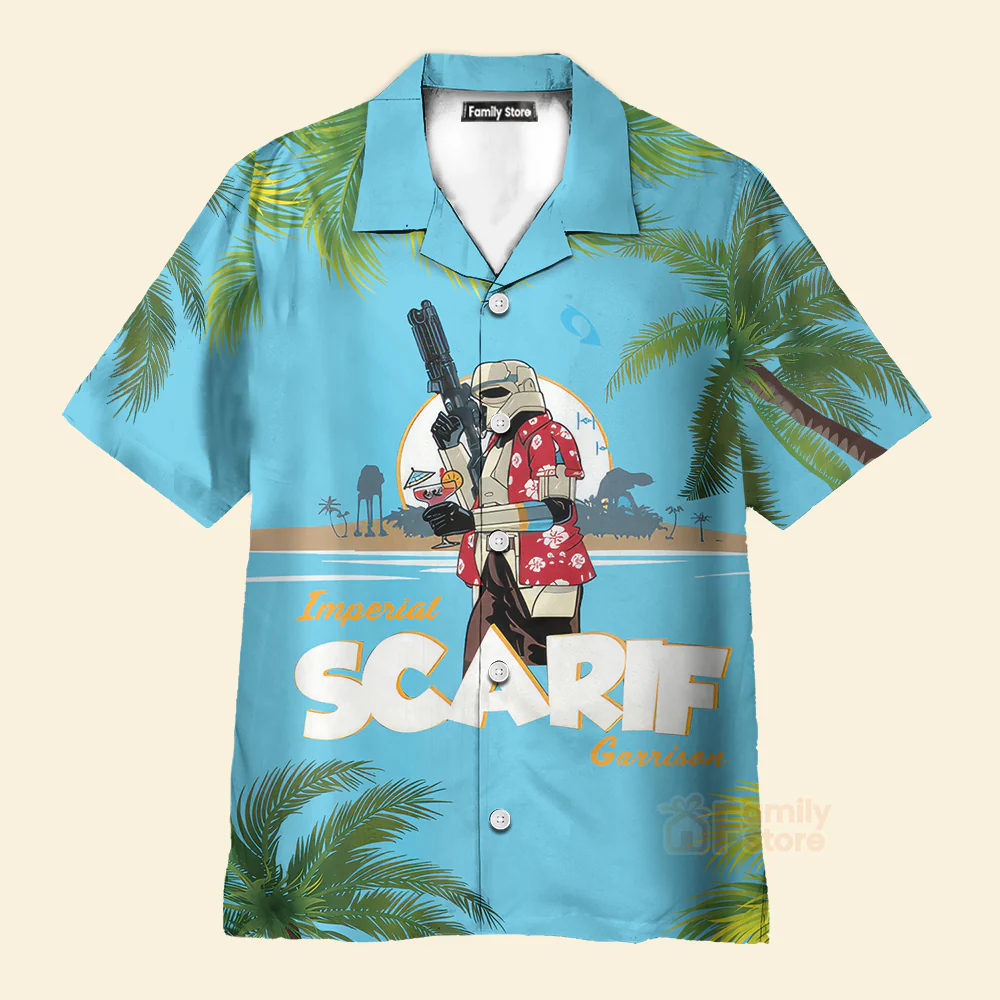 Stwa Scarif Trooper Hawaiian Shirt