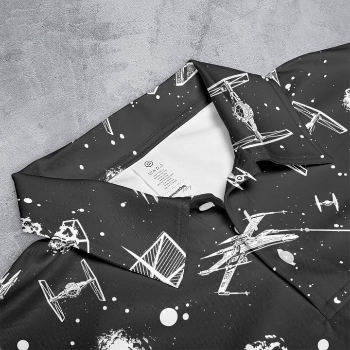 Stwa Spacecraft Pattern - Polo Shirt For Women - Image 2