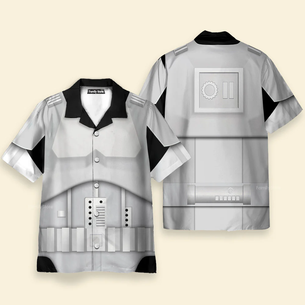 Stwa Stormtrooper 2 Costume Hawaiian Shirt For Men And Women CSSWR047 - Image 2