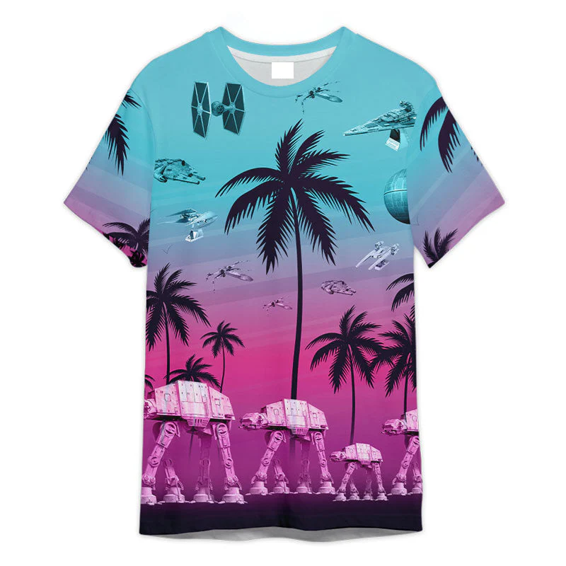 Stwa Summer Beaches - 3D T-shirt For Fans