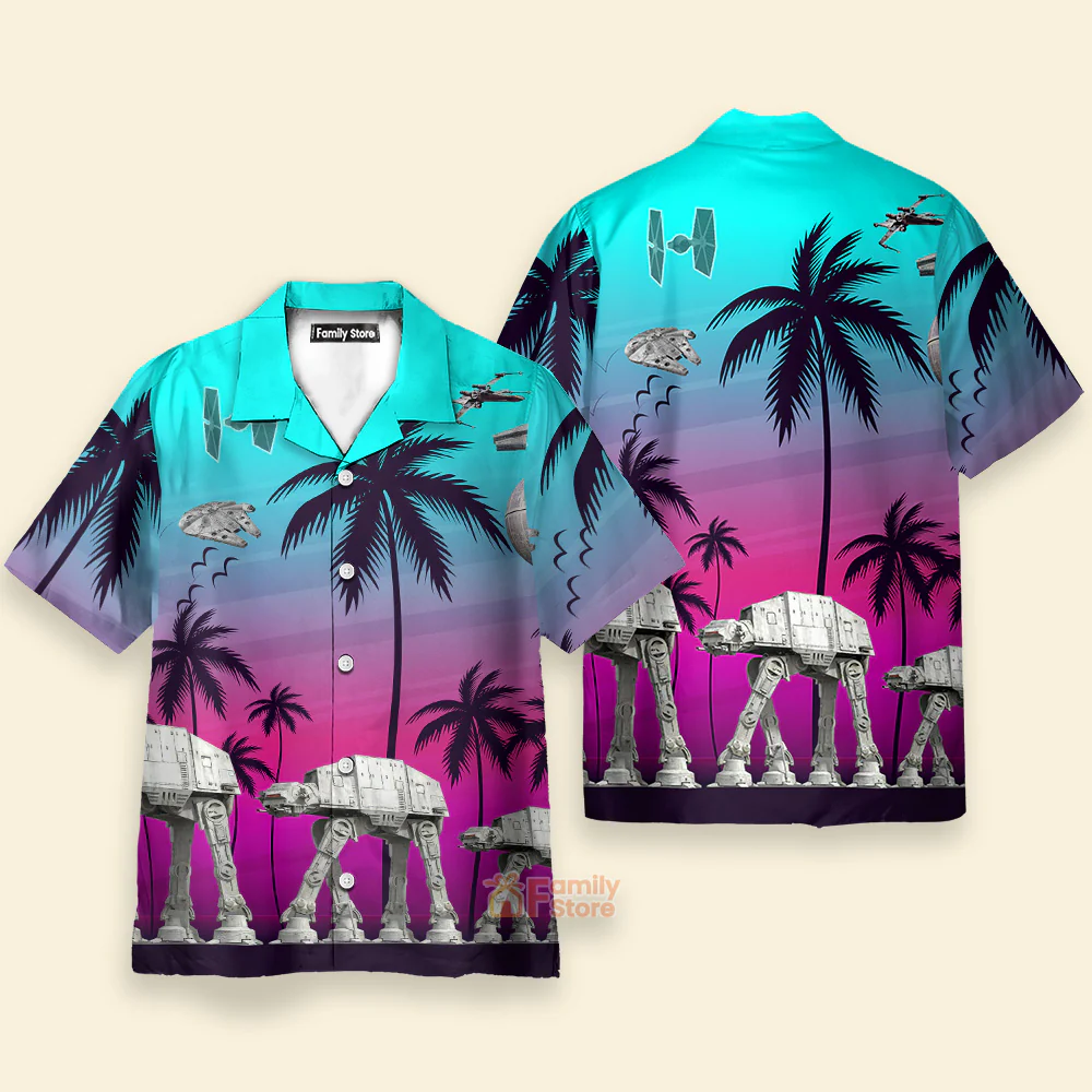 Stwa Summer Beaches Hawaiian Shirt - Image 3