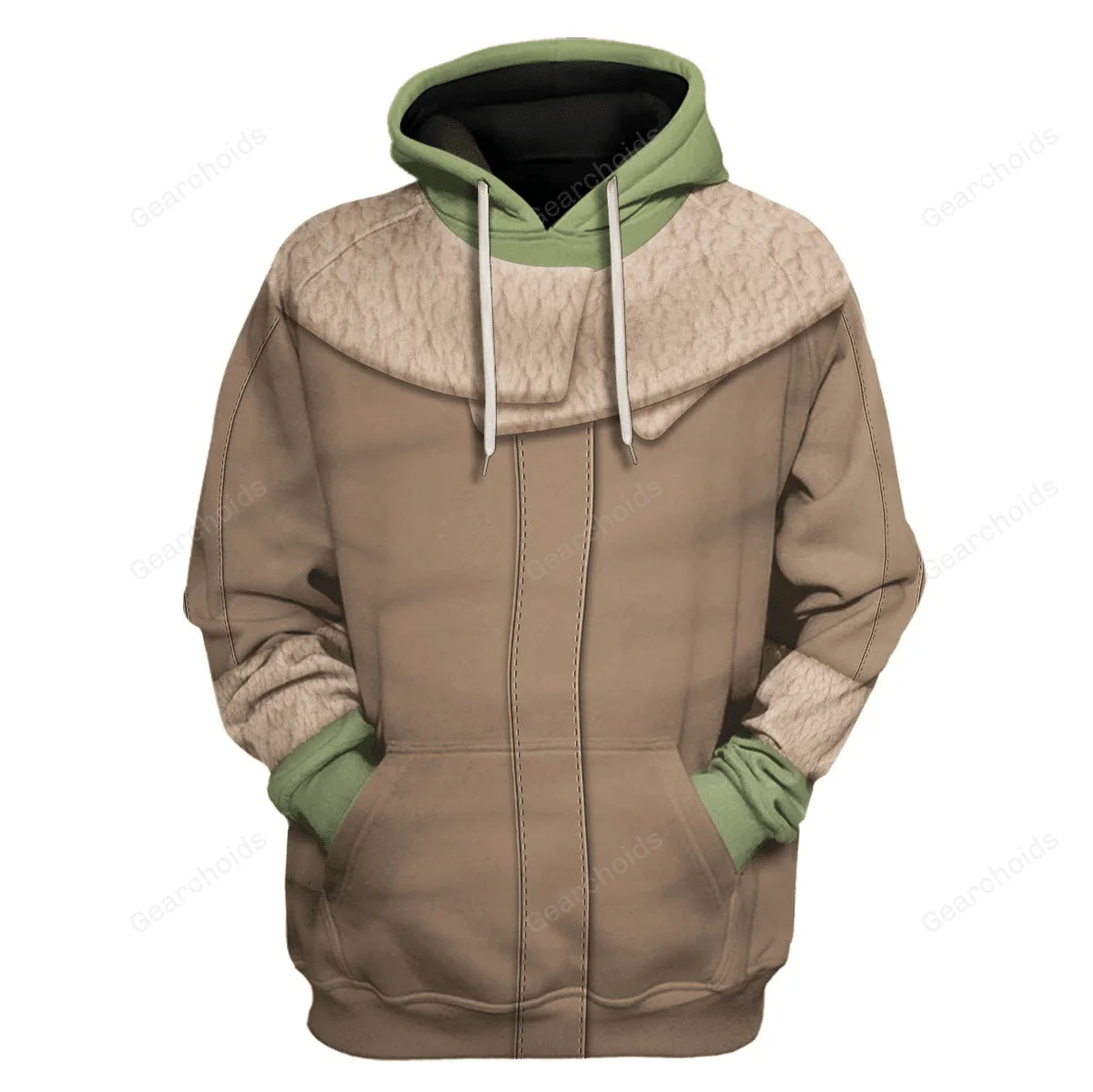 Stwa The Child Costume Hoodie Sweatshirt Sweatpants Tshirt Hawaiian shirt CSSWR010 - Image 2