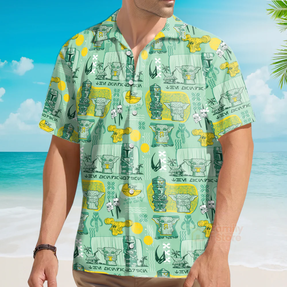 Stwa Tiki Tropical Hawaiian Shirt - Image 4