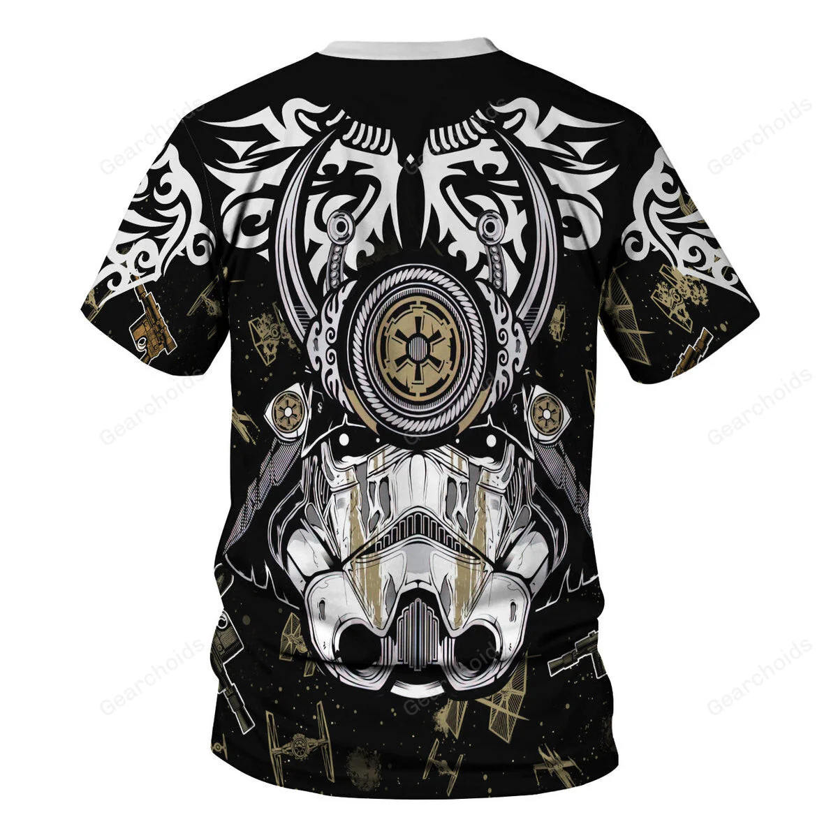Stwa Trooper Samurai T-Shirt For Men And Women CSSWR029 - Image 2