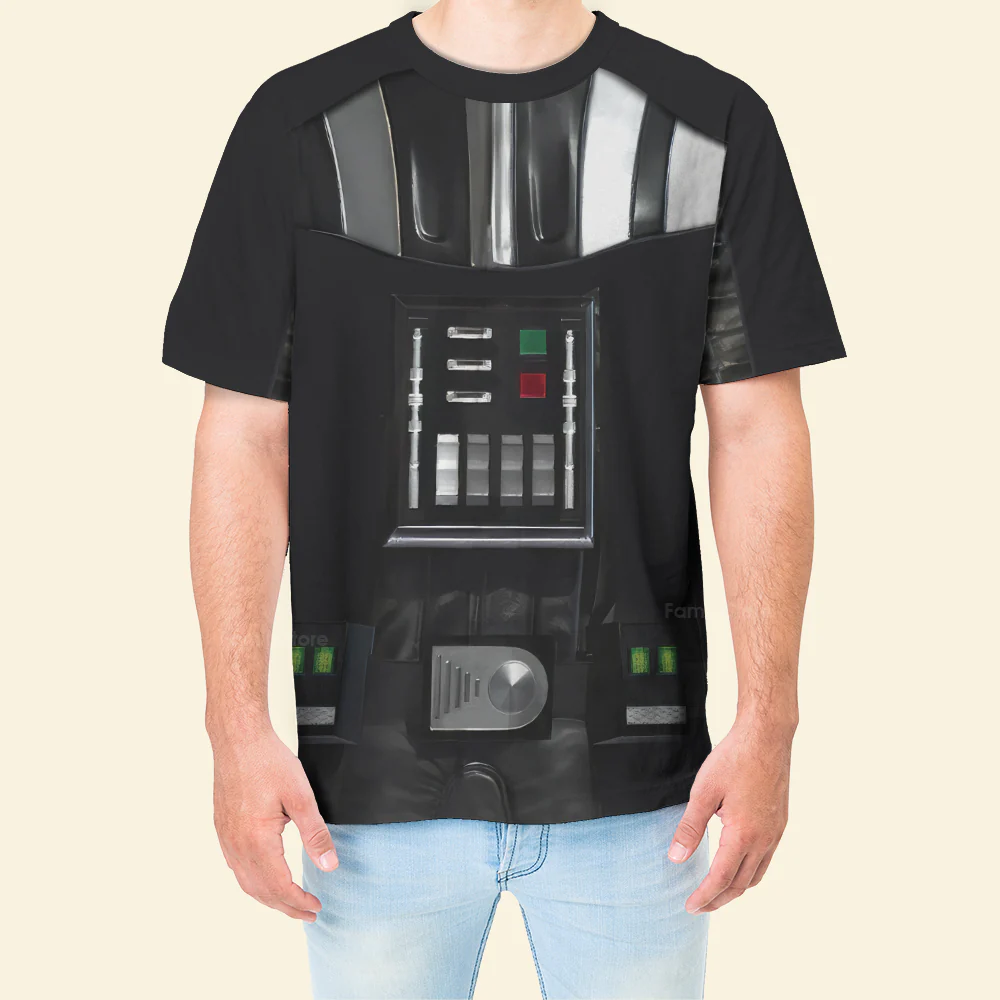 Starwars Darth Vader Cosplay - 3D Tshirt - Image 4