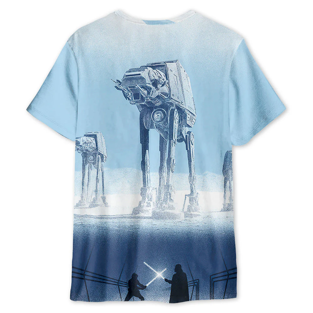 Starwars Darth Vader Han Solo - 3D T-shirt For Fans - Image 2