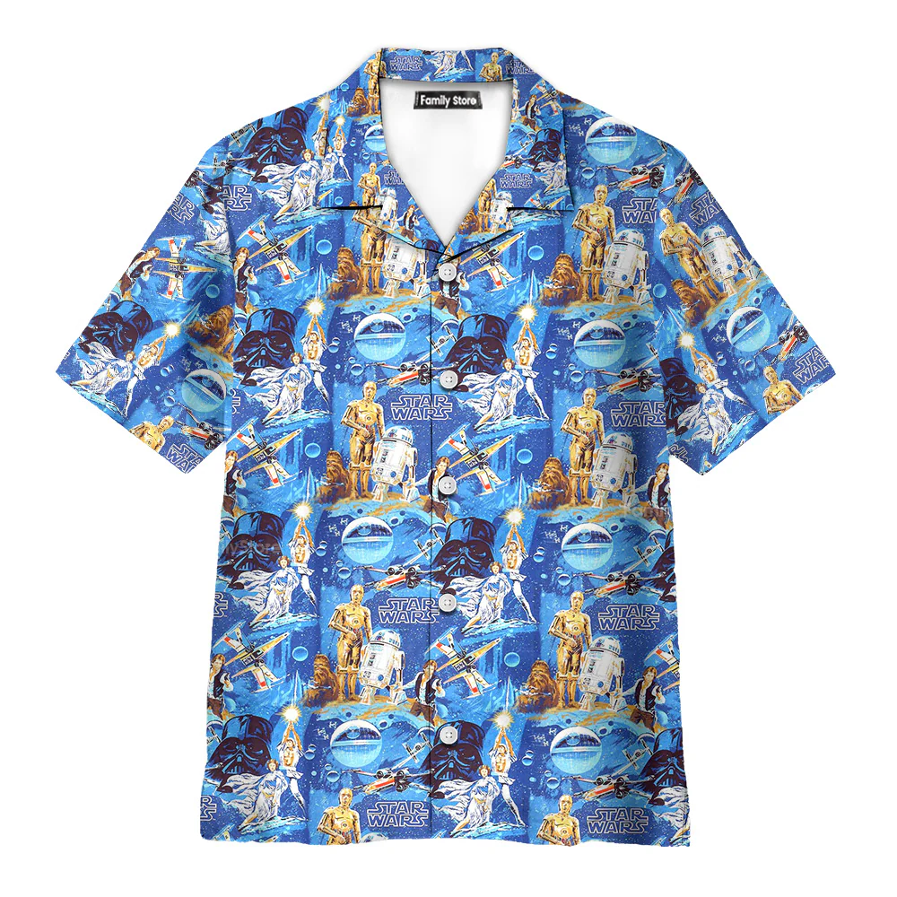 Starwars Luke - Hawaiian Shirt For Men, Women, Kids - Image 5