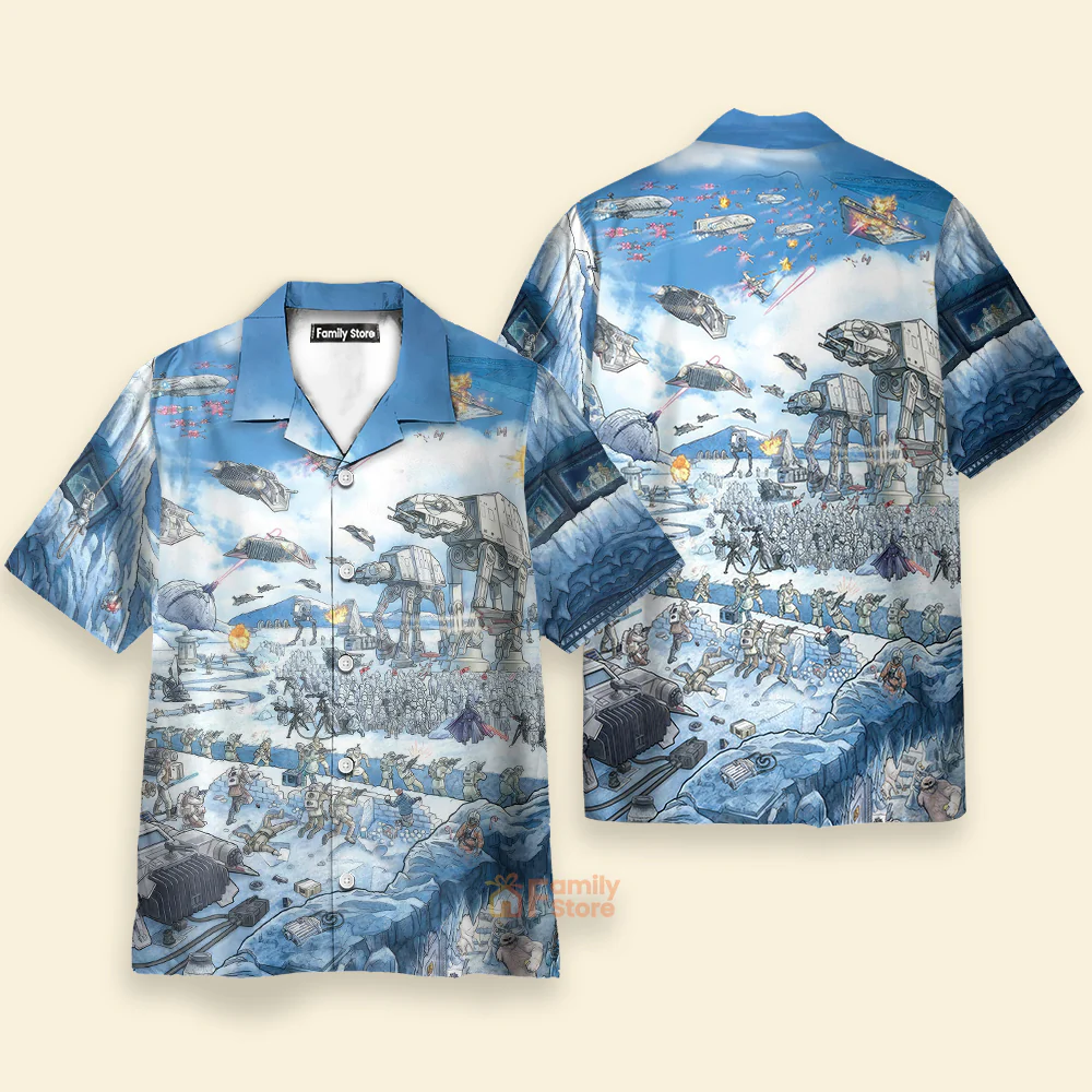 Starwars Train Yourself To Let Go Of Everything You Fear - Hawaiian Shirt - Image 2
