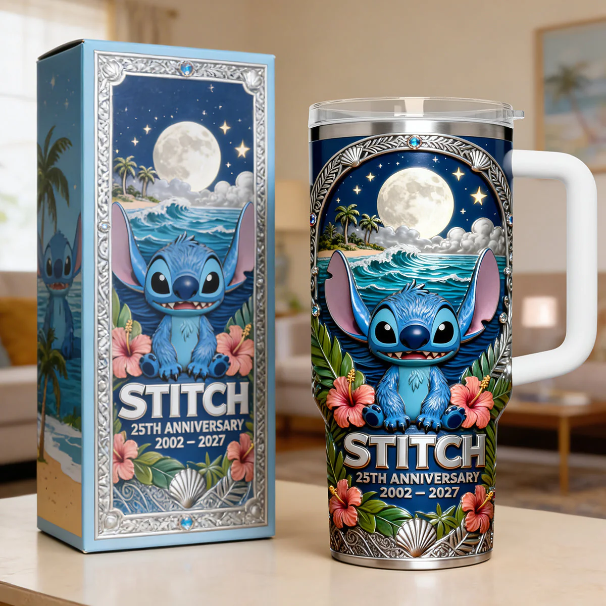 Sti 25th Anniversary - Personalized Tumbler 40oz Cup With Straw - Gift For Movie Fans HH01 - Image 2