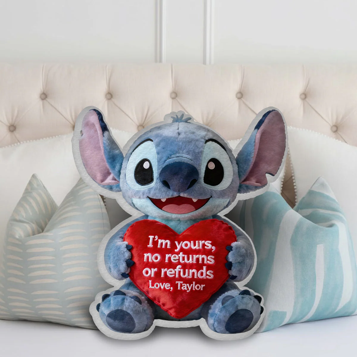 Sti I'm Yours No Return Or Refunds - Personalized Custom Shaped Pillow - Gift For Couple, Fan Movies HH01 - Image 3
