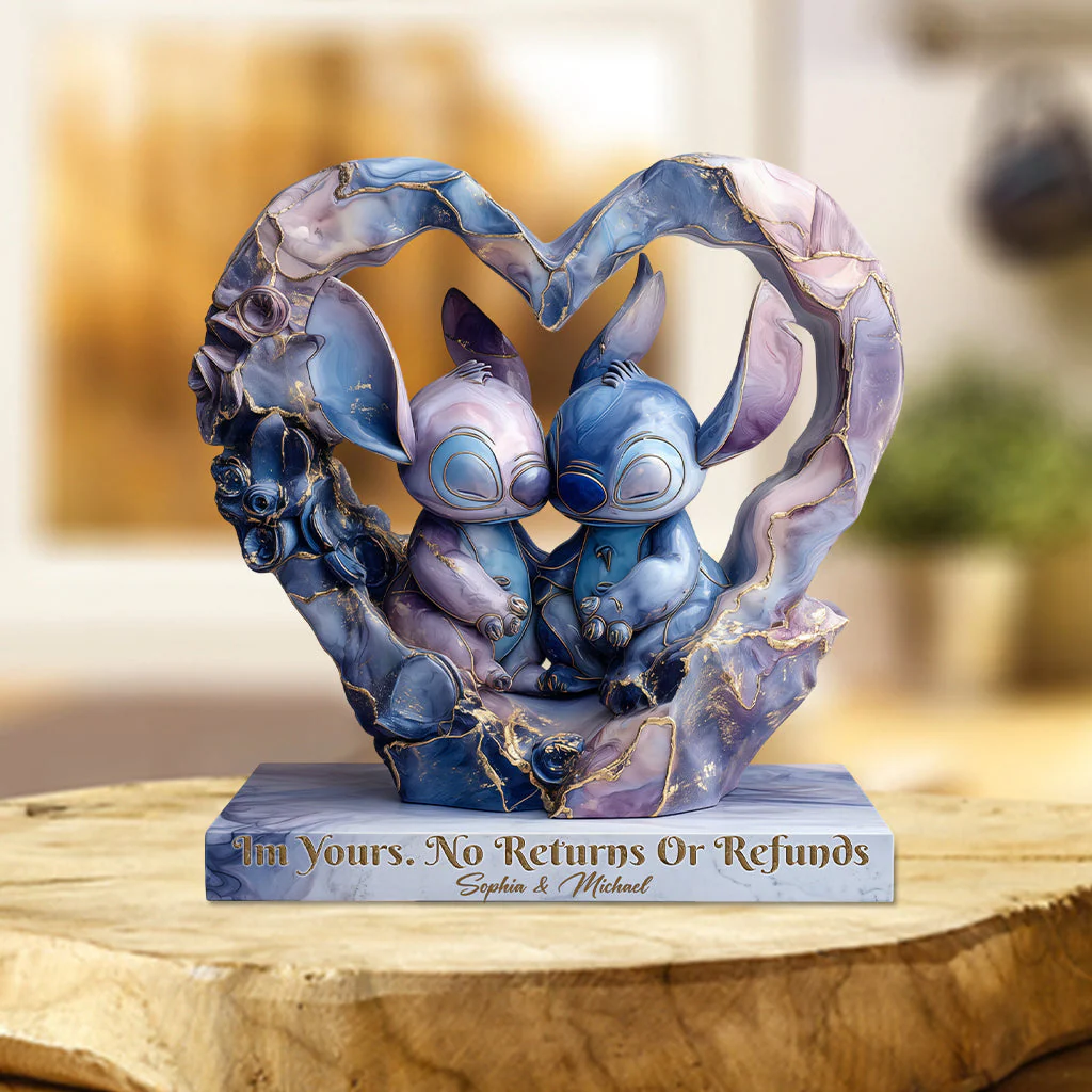 Sti I'm Yours No Returns Of Refunds - Personalized Custom Shape Acrylic Plaque - Gift For Couples, Movie Fans NL122 - Image 2