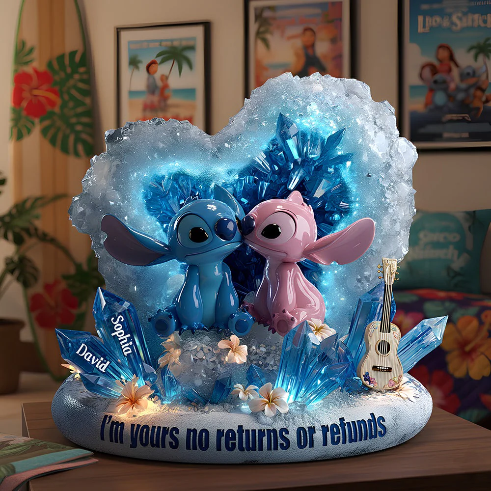 Sti I'm Yours No Returns Or Refunds - Personalized Acrylic Plaque - Gift For Couples, Movie Fans NL122