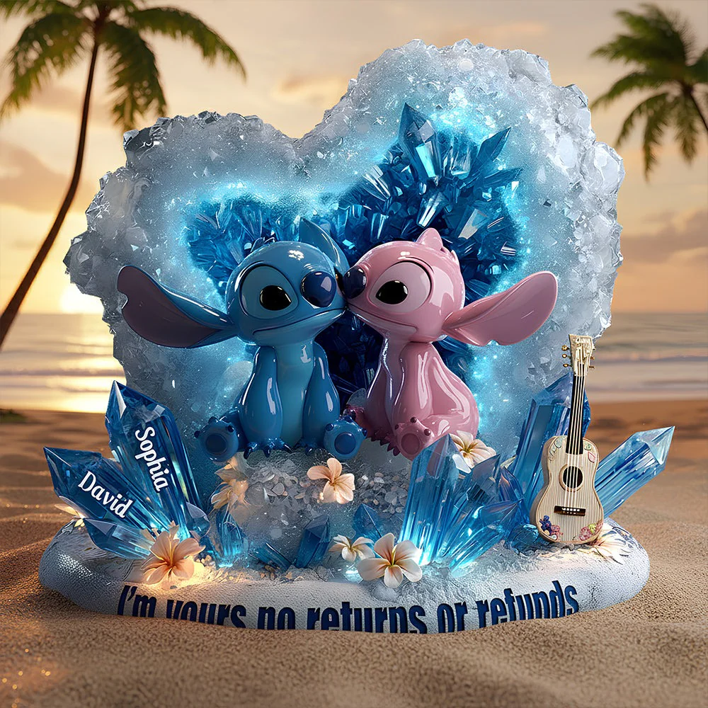 Sti I'm Yours No Returns Or Refunds - Personalized Acrylic Plaque - Gift For Couples, Movie Fans NL122 - Image 2