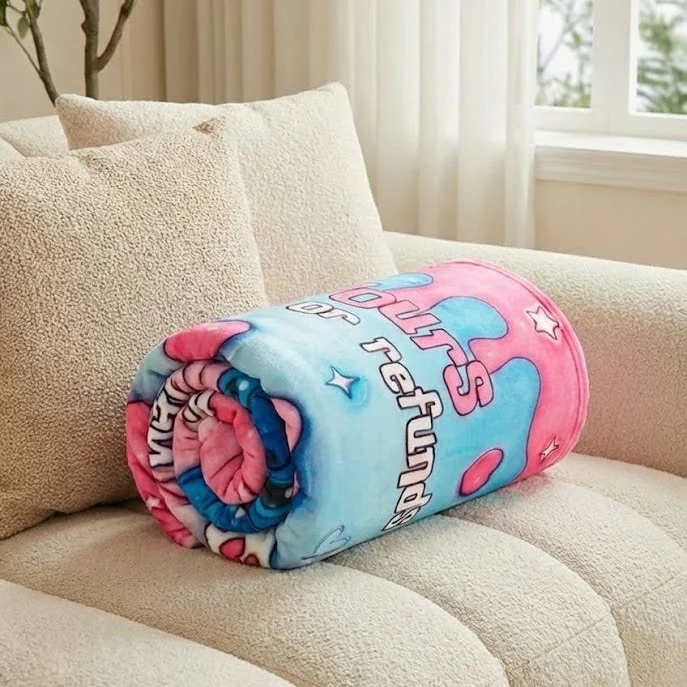 Sti Ohana Couple I'm Yours No Returns Or Refunds - Personalized Blanket - Sweetest Gift For Couples NL122 - Image 3