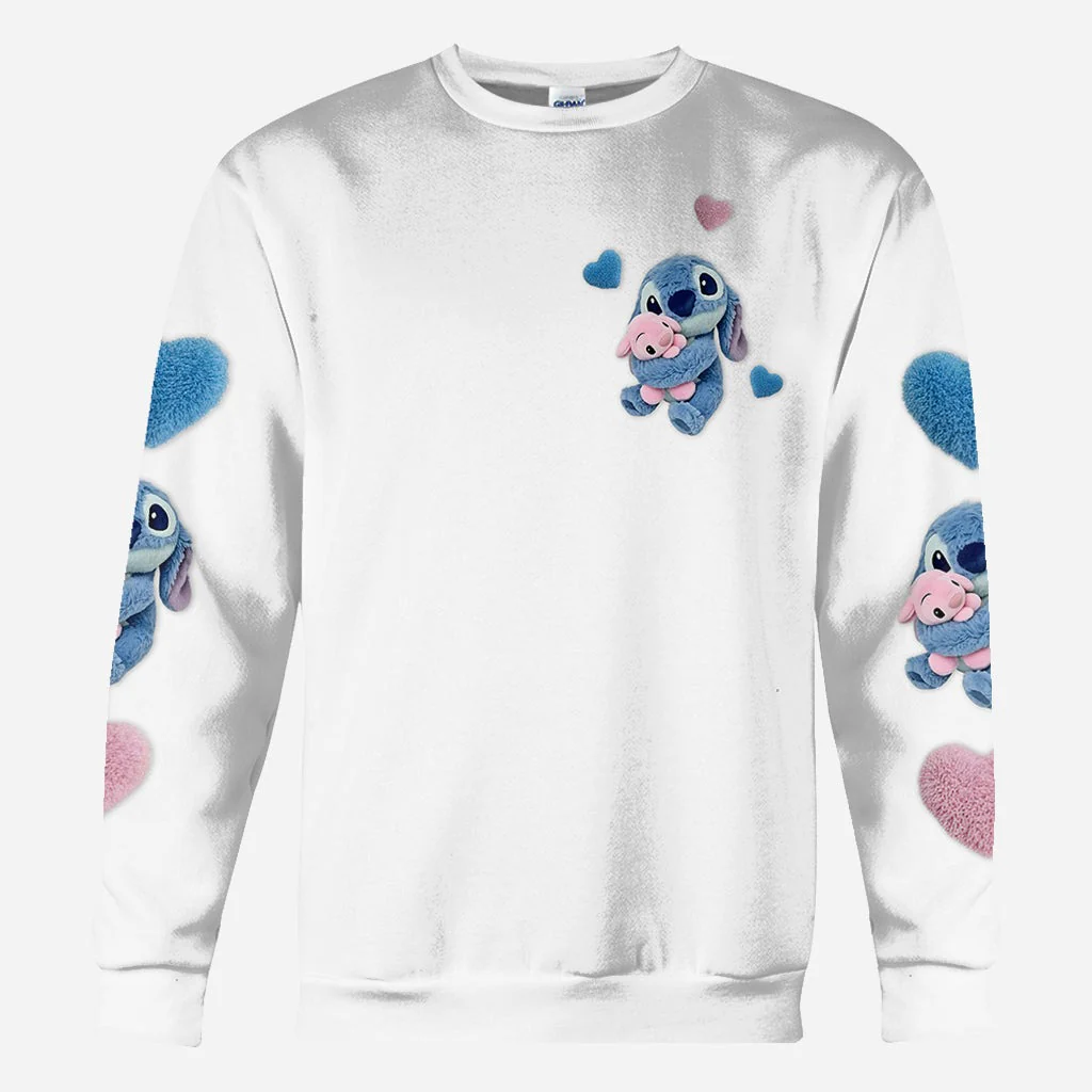 Sti Ohana Means Family - Personalized Ohana All Over Shirt NL122 - Image 10