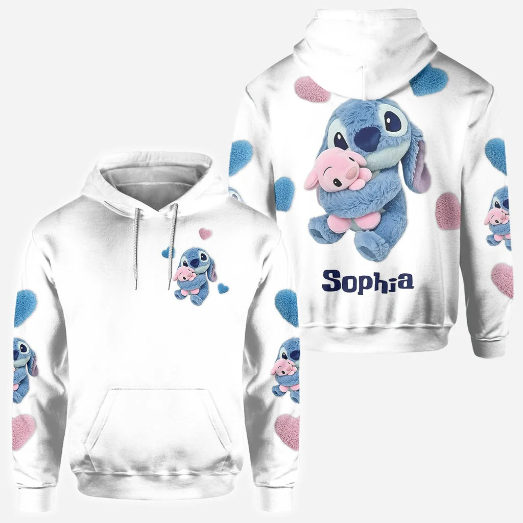 Sti Ohana Means Family - Personalized Ohana All Over Shirt NL122 - Image 2