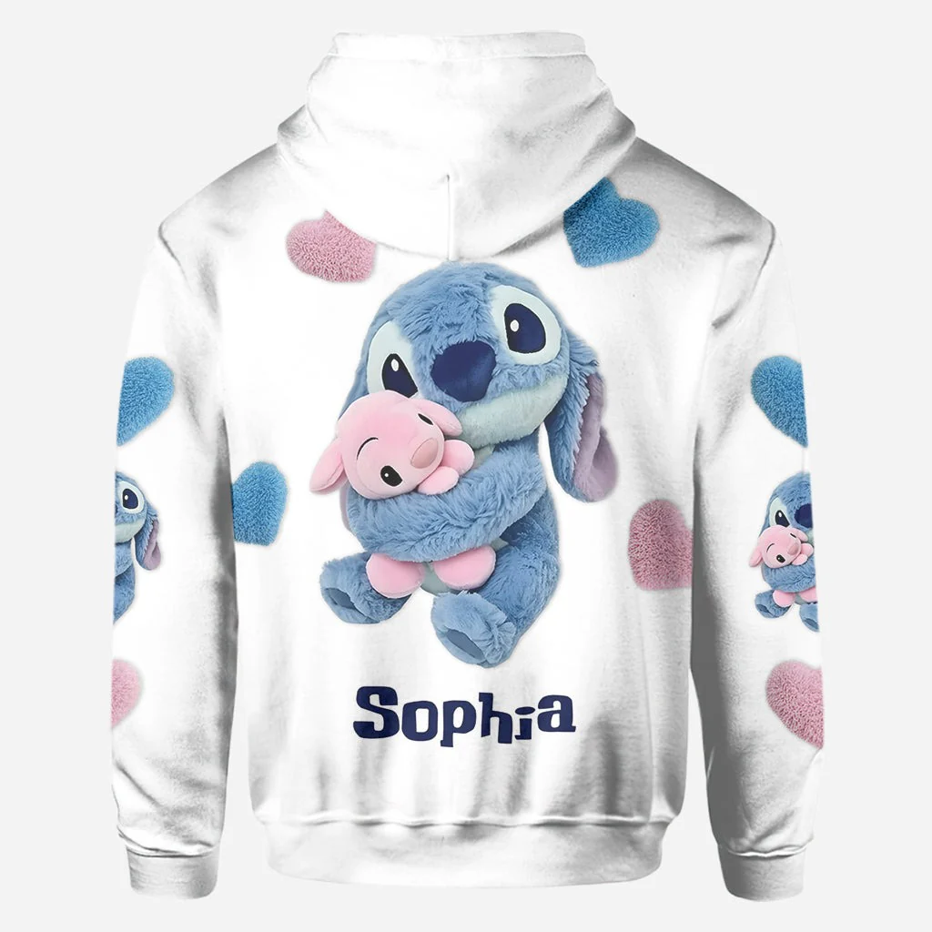 Sti Ohana Means Family - Personalized Ohana All Over Shirt NL122 - Image 4