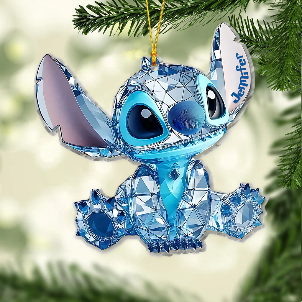 Sti Ohana Merry Christmas - Personalized Acrylic Ornament - Christmas Gift For Fans NA94 - Image 3
