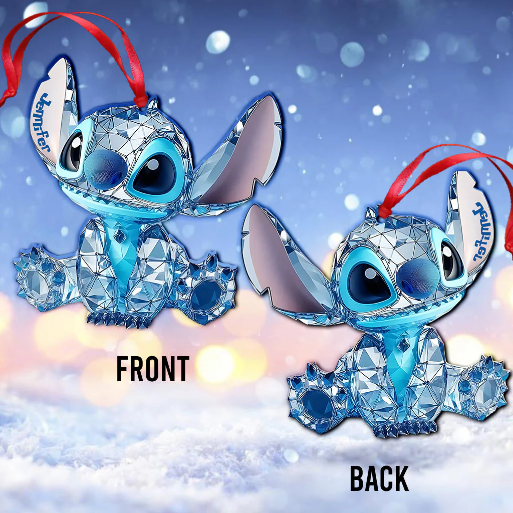 Sti Ohana Merry Christmas - Personalized Acrylic Ornament - Christmas Gift For Fans NA94 - Image 4