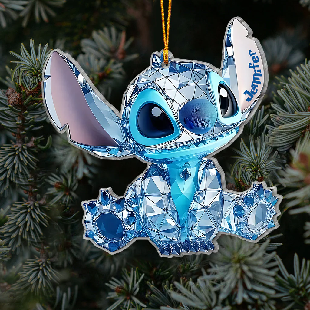Sti Ohana Merry Christmas - Personalized Acrylic Ornament - Christmas Gift For Fans NA94 - Image 5