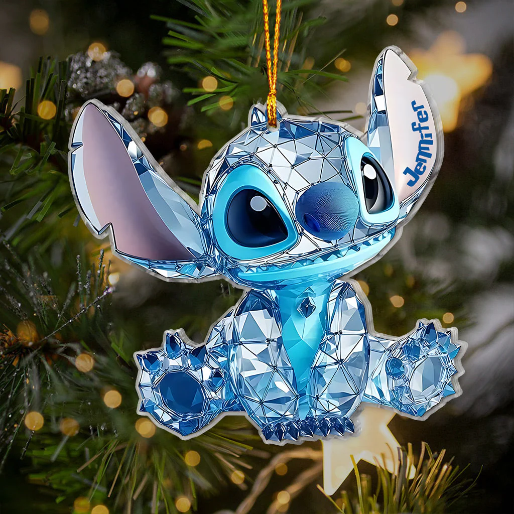 Sti Ohana Merry Christmas - Personalized Acrylic Ornament - Christmas Gift For Fans NA94 - Image 6