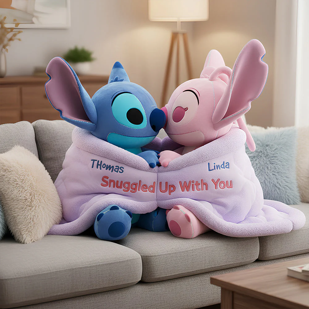 Sti Snuggled Up With You - Personalized Custom Shape Pillow - Gifts For Couple, Valentine HH01