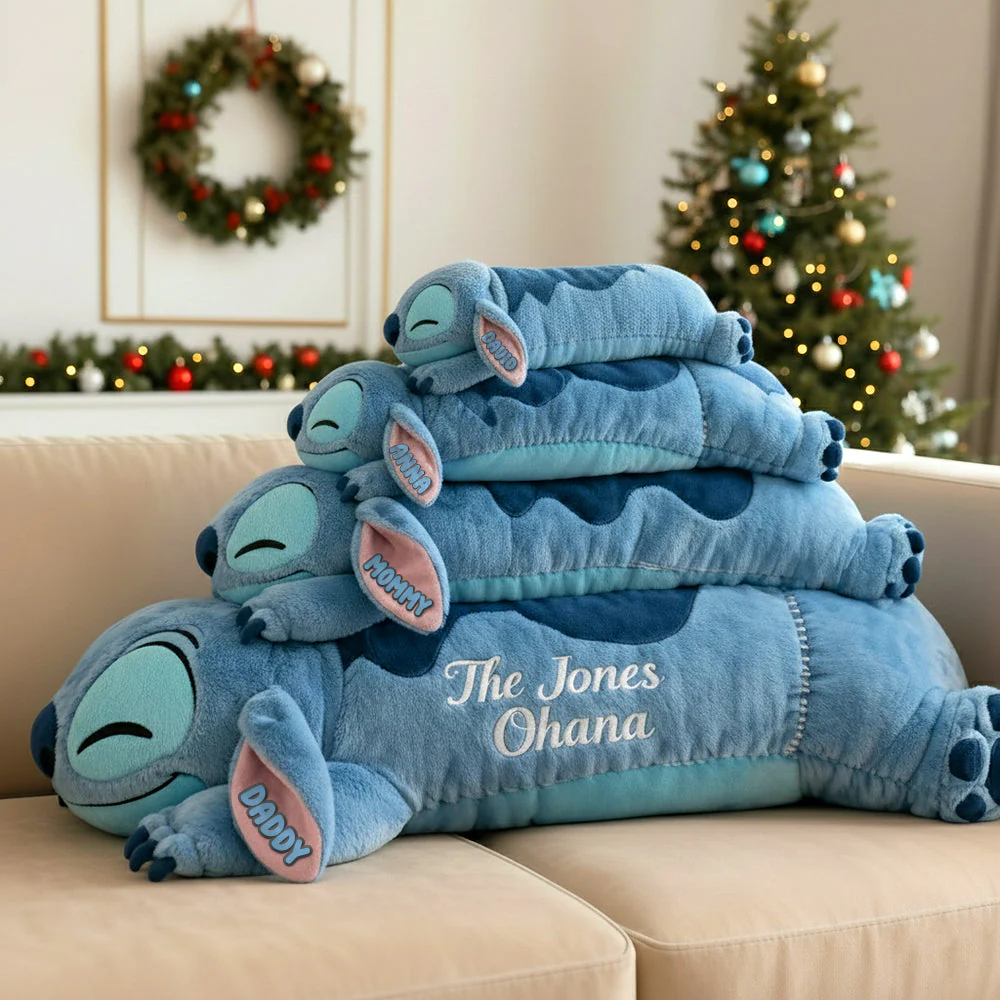Sti Stack Family - Personalized Custom Shape Pillow - Christmas Gift For Family, Fan Movies HH01 - Image 3