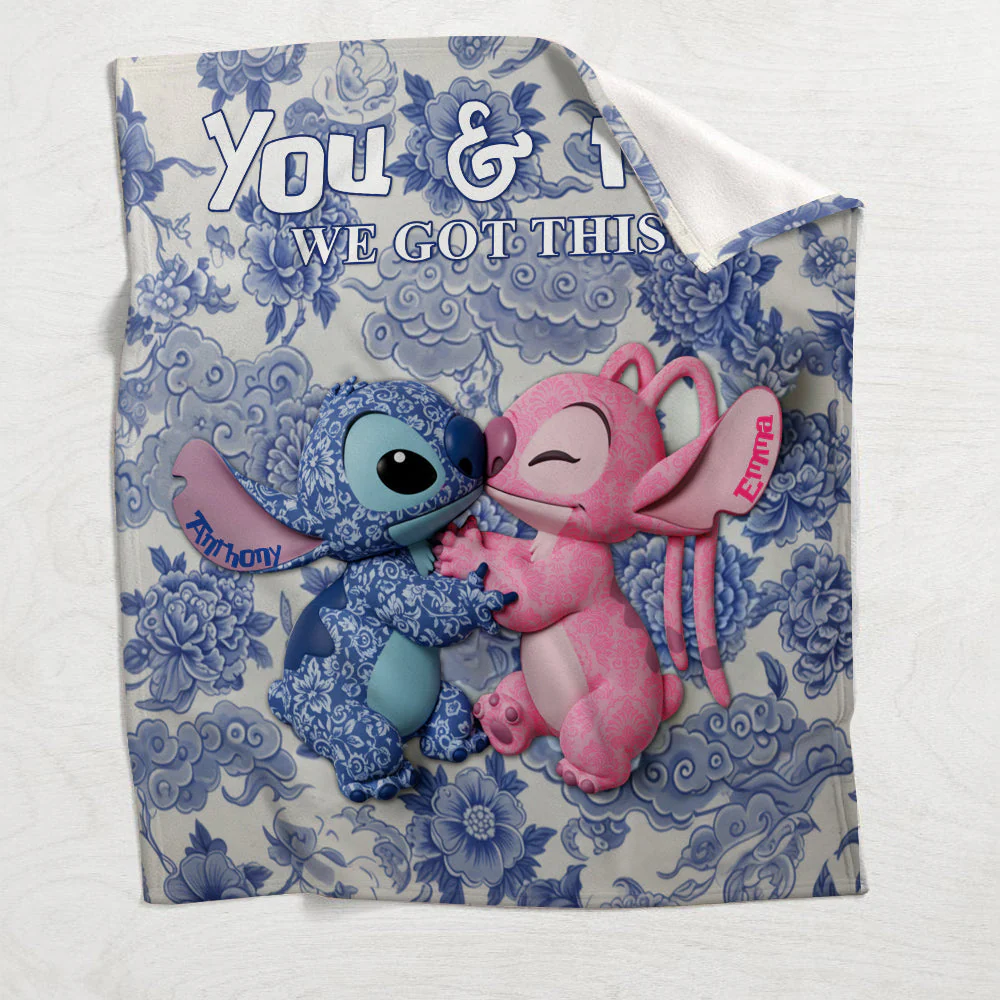 Sti You And Me We Got This - Personalized Blanket - Gift For Couples, Movie Fans NL122 - Image 4