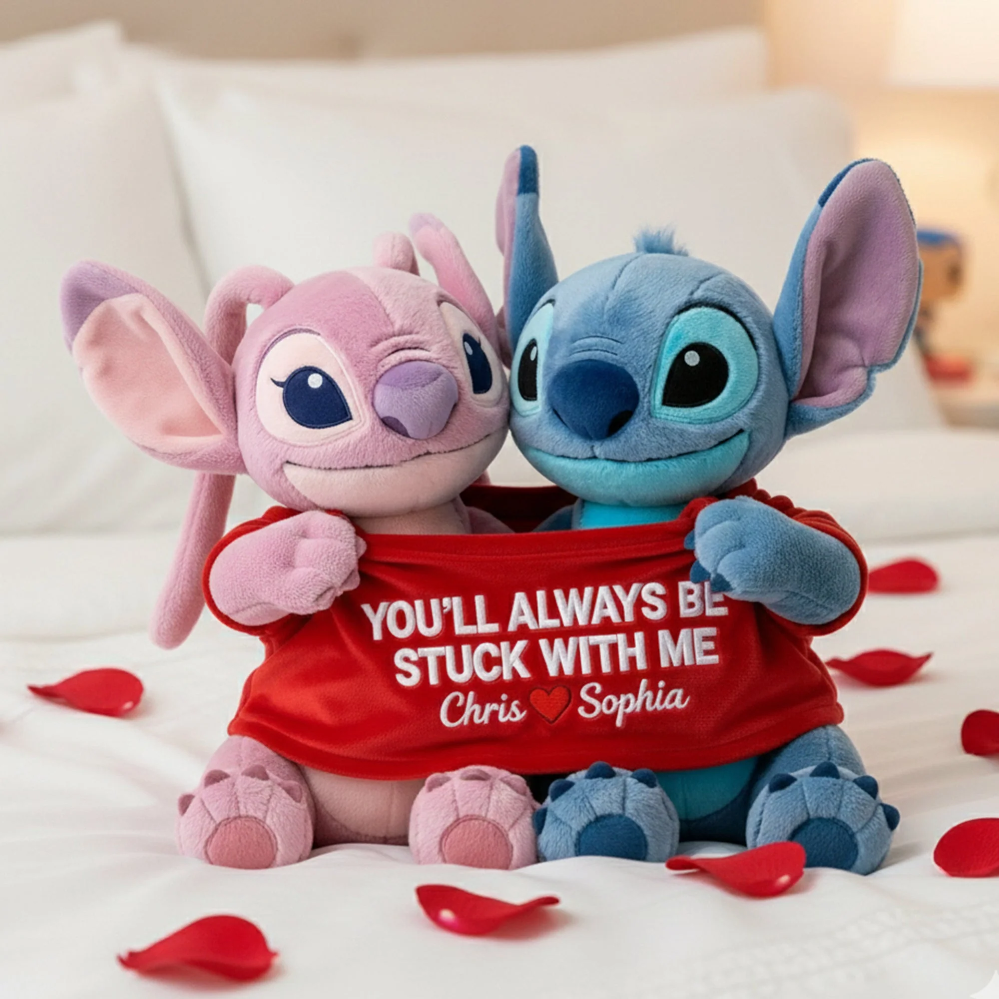 Sti You'll Always Be Stuck With Me - Personalized Custom Shape Pillow - Gift For Couples, Movie Fans NL122 - Image 4