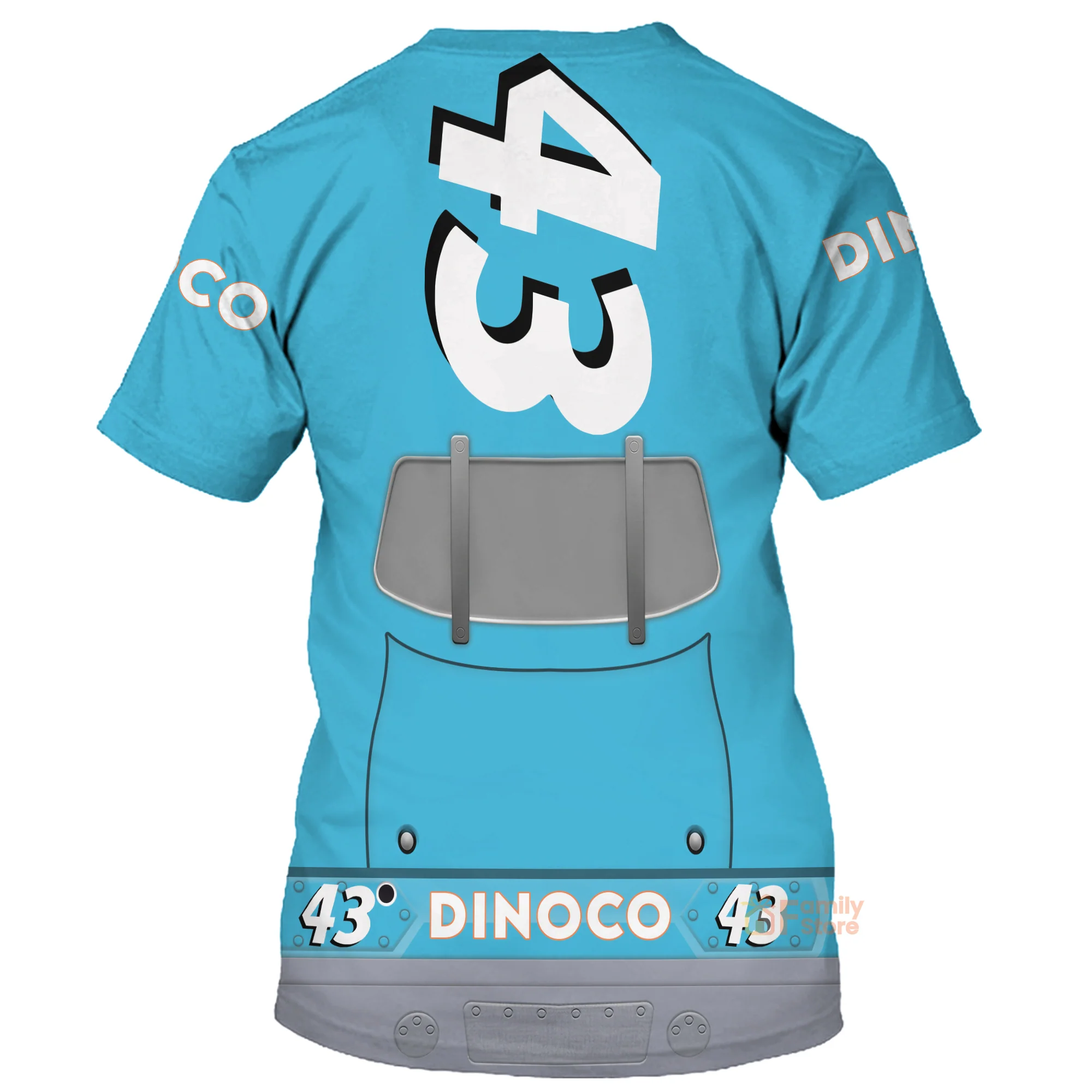 Strip Weathers the King Pixar Cars 3 Costume T-Shirt - Image 2