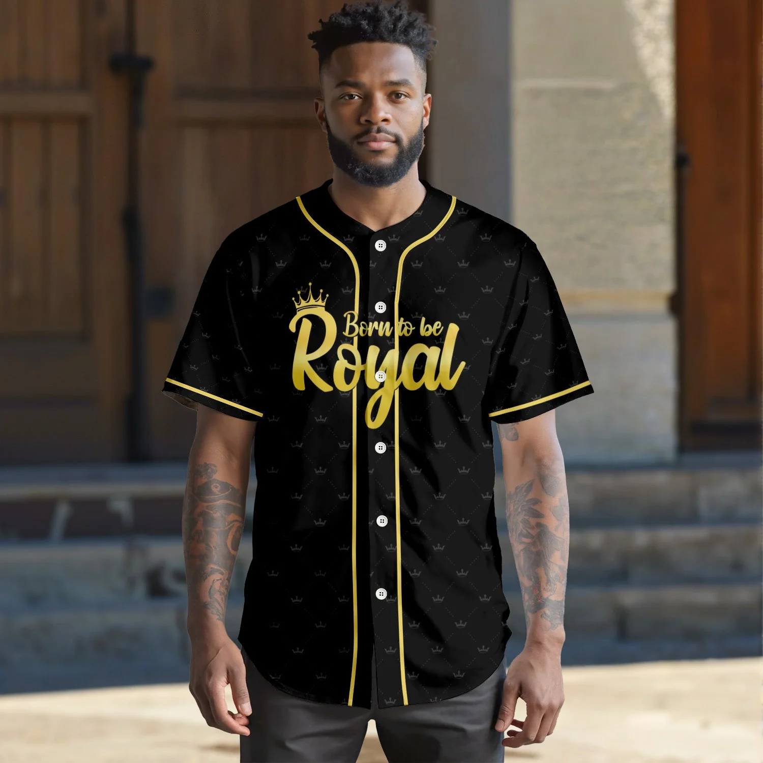Strong Powerful Confident King Blessed Unique - African American Baseball Jersey - Gift for Black Dad, Grandpa, Husband - Image 7