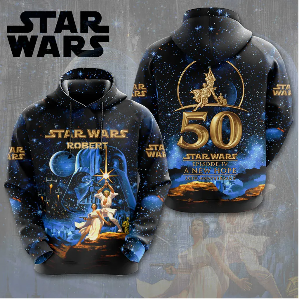 Stwa 50th Anniversary - Personalized All Over Shirt - Gift For Movie Fans HH01 - Image 2