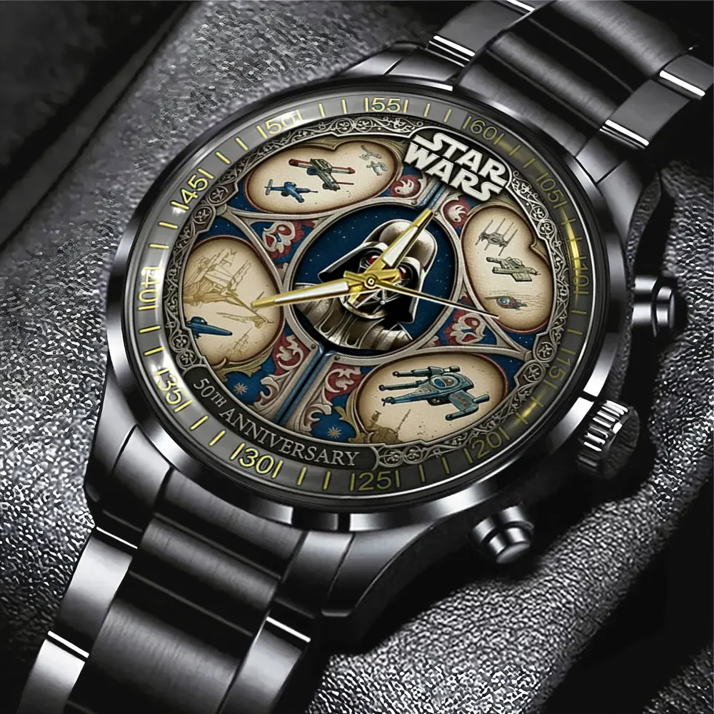 Stwa 50th Anniversary - Personalized Hand Watch - Gift For Movie Fans HH01 - Image 2