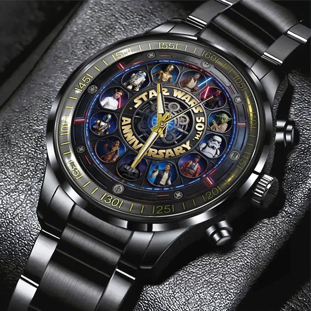 Stwa 50th Anniversary - Personalized Hand Watch - Gift For Movie Fans HH01 - Image 3