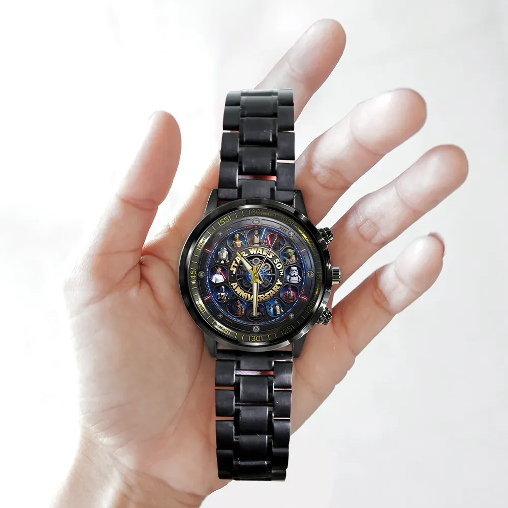 Stwa 50th Anniversary - Personalized Hand Watch - Gift For Movie Fans HH01 - Image 5