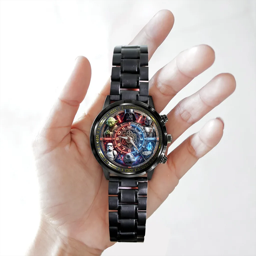 Stwa 50th Anniversary - Personalized Hand Watch - Gift For Movie Fans HH01 - Image 4