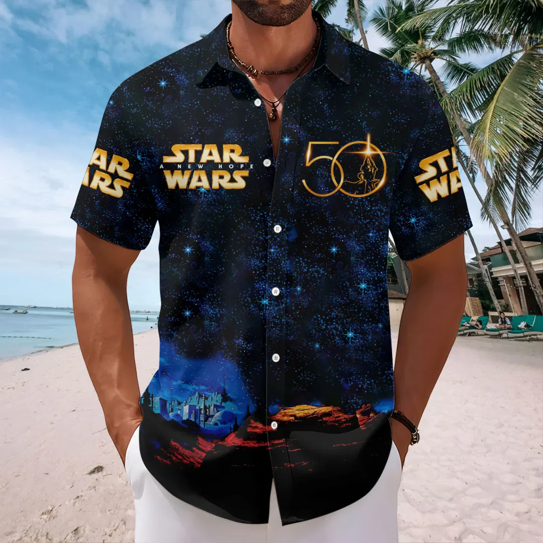 Stwa 50th Anniversary - Personalized Hawaiian Shirt - Gift For Movie Fans HH01 - Image 2