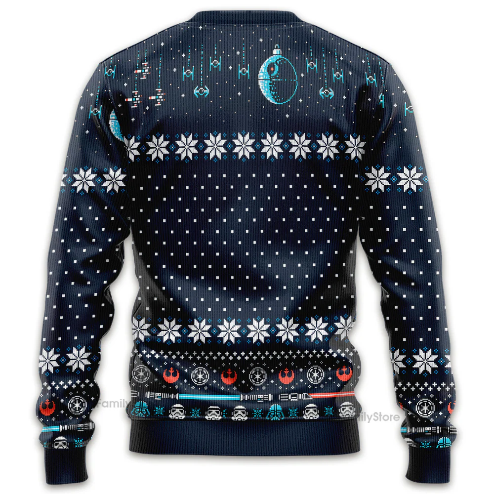 Stwa Best In The Galaxy - Personalized Ugly Sweater - Gift For Couples, Family Members | CL46 TD118 - Image 5