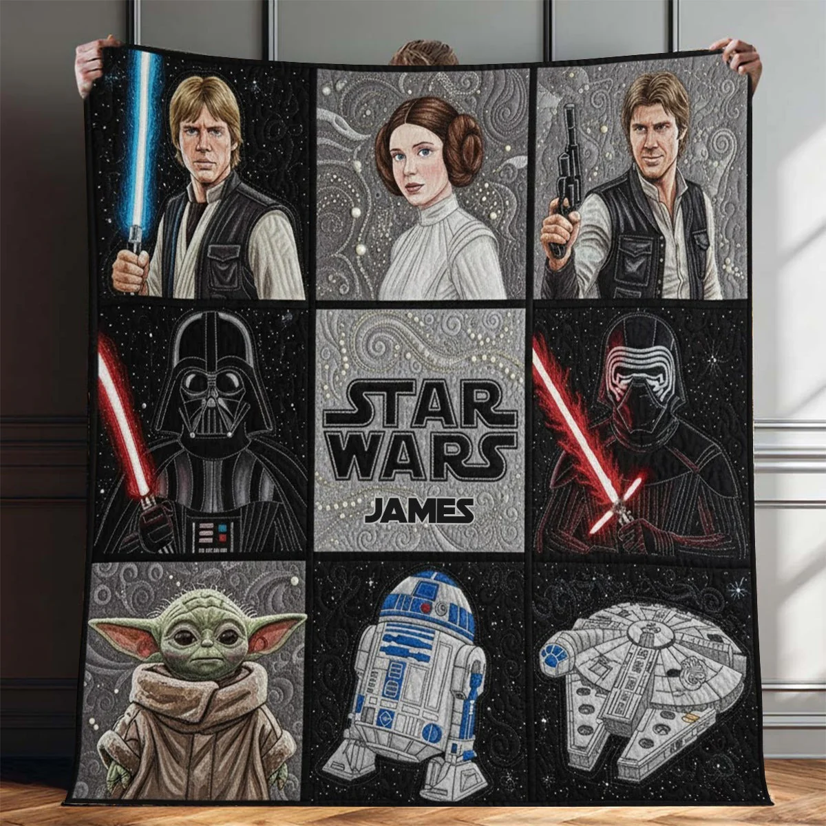 Stwa Characters In Galaxy Star - Personalized Blanket - Gift For Movie Fans NL122