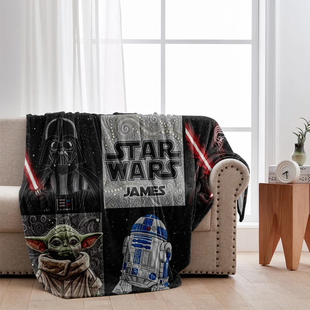 Stwa Characters In Galaxy Star - Personalized Blanket - Gift For Movie Fans NL122 - Image 2