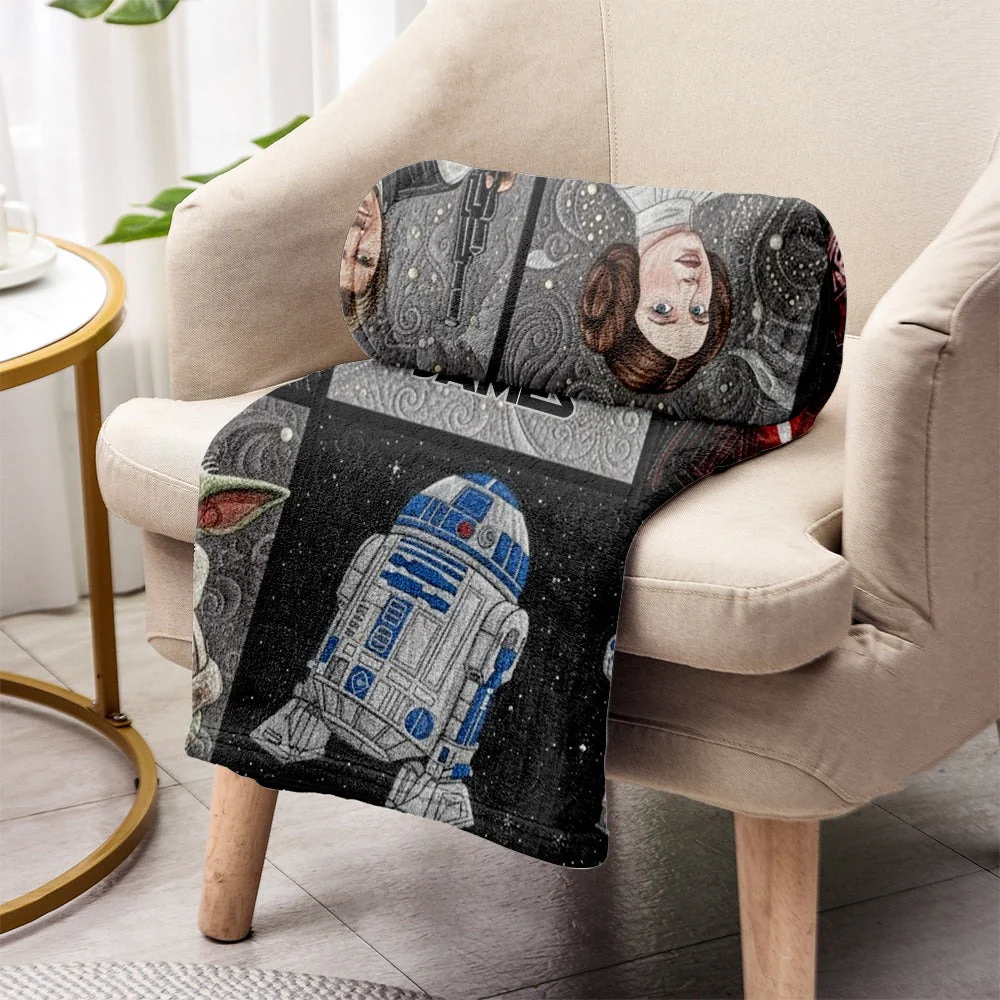 Stwa Characters In Galaxy Star - Personalized Blanket - Gift For Movie Fans NL122 - Image 3
