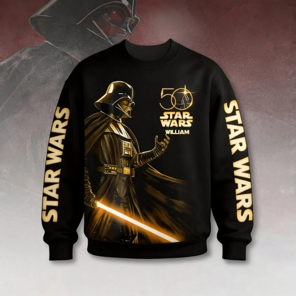 Stwa Galaxy Star Celebrate 50th Anniversary - Personalized All Over Shirt - Gift For Movie Fans NL122 - Image 8