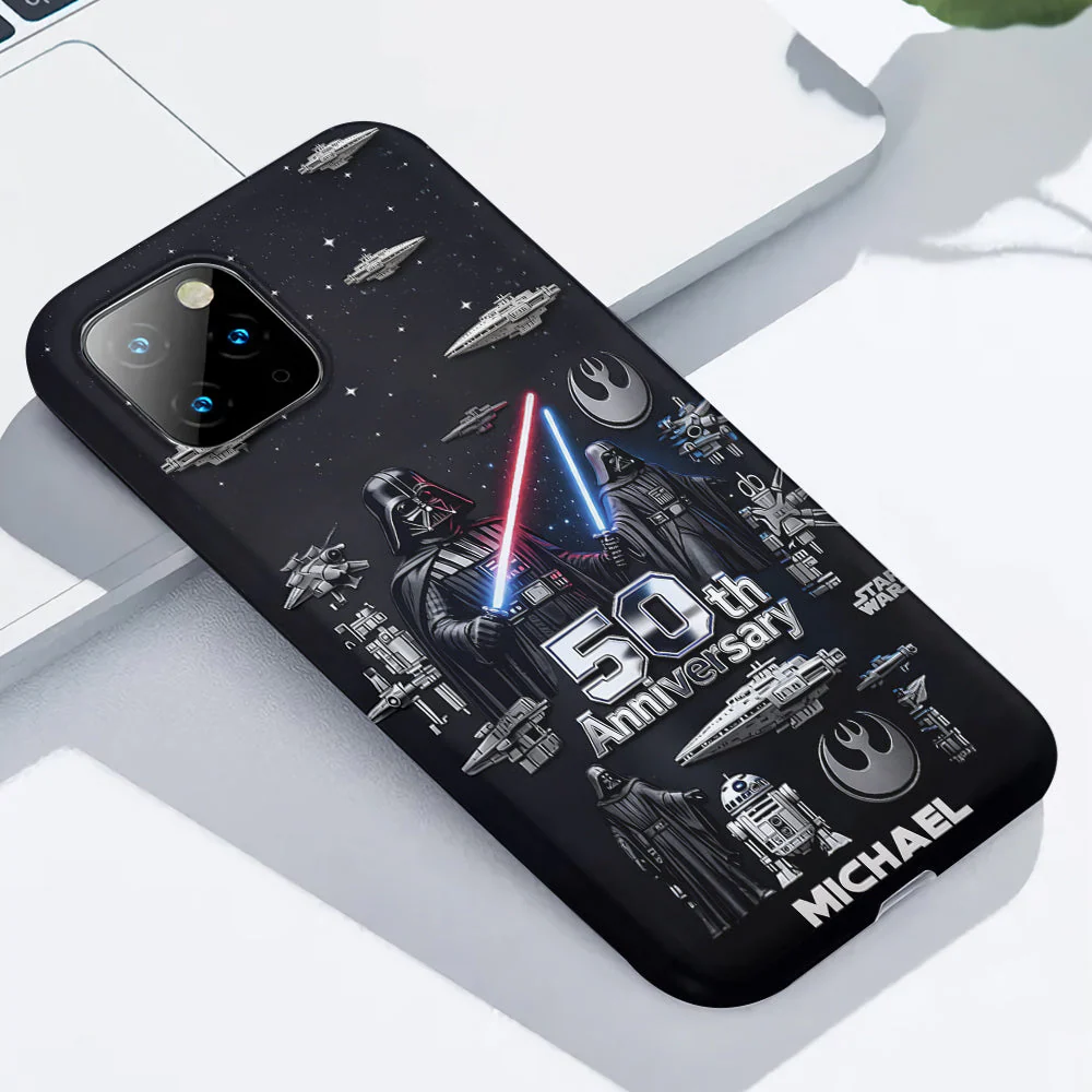 Stwa Galaxy Star Celebrate 50th Anniversary - Personalized Phone Case - Gift For Movie Fans NL122 - Image 7