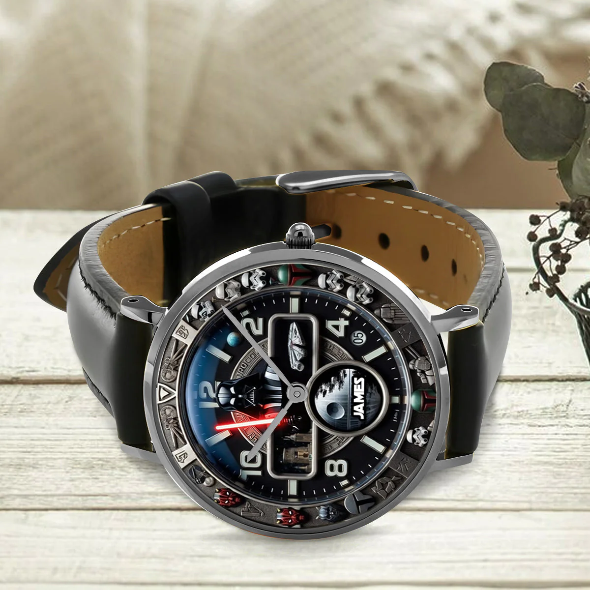 Stwa Galaxy Star Characters - Personalized Hand Watch - Gift For Movie Fans NL122 - Image 6